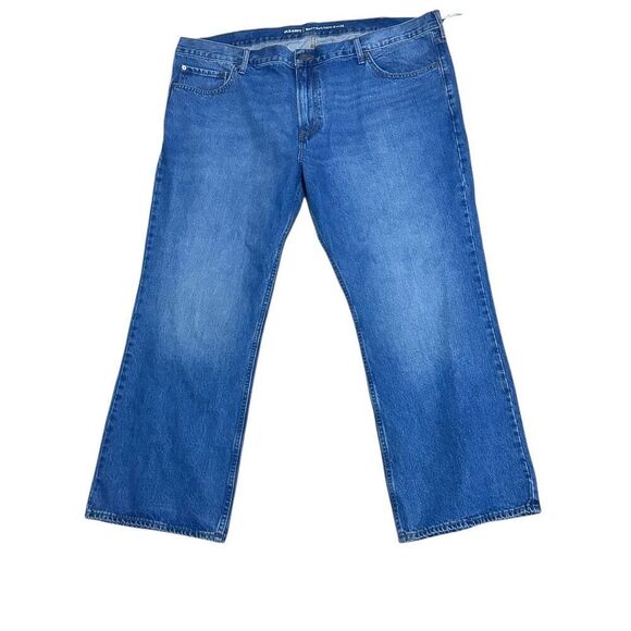 NEW WITH TAGS Old Navy Jeans Men's Boot Cut Semi Evase Denim Blue Jeans 46X30 Ne - Picture 2 of 5